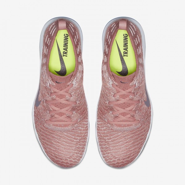 Nike Air Zoom Fearless Flyknit Lux Trainingsschuhe Damen Pink Weiß 709-86146