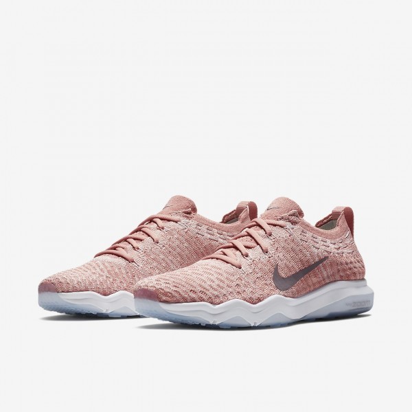 Nike Air Zoom Fearless Flyknit Lux Trainingsschuhe Damen Pink Weiß 709-86146