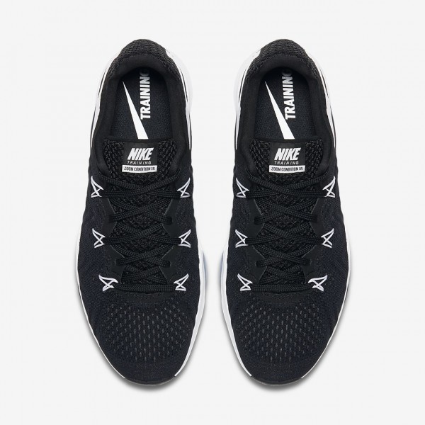 Nike Air Zoom Condition Trainingsschuhe Damen Schwarz Weiß 612-30349