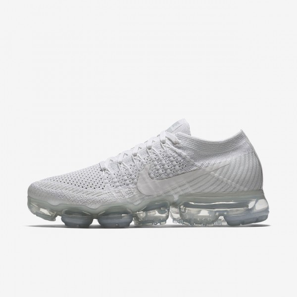 Nike Air Vapormax Flyknit Laufschuhe Damen Weiß 9...