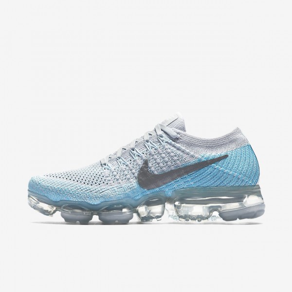 Nike Air Vapormax Flyknit Laufschuhe Damen Platin ...