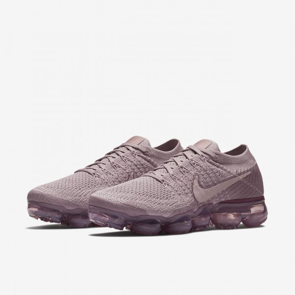 Nike Air Vapormax Flyknit Laufschuhe Damen Lila Rosa 884-40154
