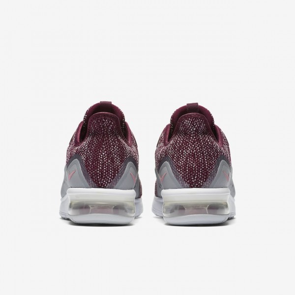 Nike Air Max Sequent 3 Laufschuhe Damen Bordeaux Grau Pink 269-74647