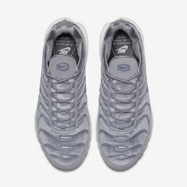 Nike Air Max Plus Lx Freizeitschuhe Damen Weiß Grau 943-88459