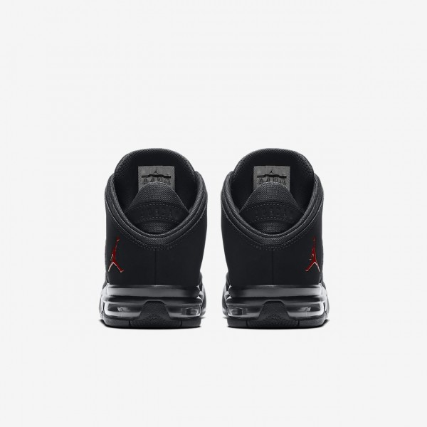 Nike Jordan Flight Origin 4 Outdoor Schuhe Jungen Schwarz Rot 536-93944