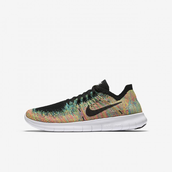 Nike Free Rn Flyknit 2017 Laufschuhe Jungen Multic...