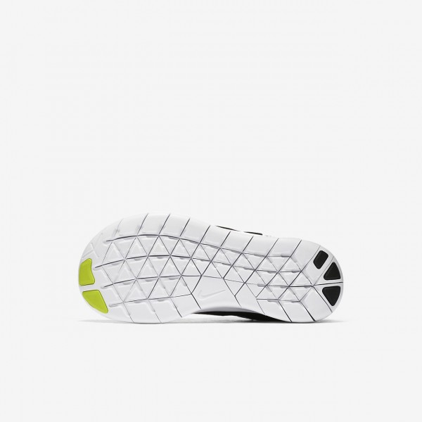 Nike Free Rn 2017 Laufschuhe Jungen Blau Schwarz Grün Weiß 518-36591