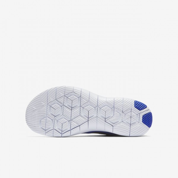 Nike Flex Contact Laufschuhe Jungen Blau Weiß Schwarz 366-78776