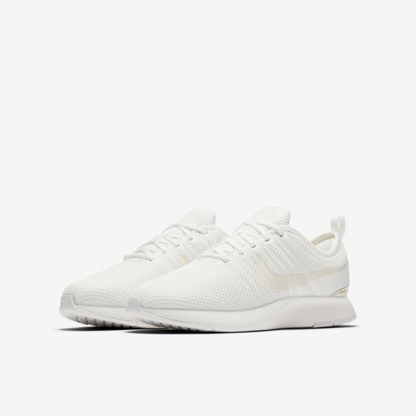 Nike Dualtone Racer Freizeitschuhe Jungen Metallic Gold Metallic Weiß 588-32209