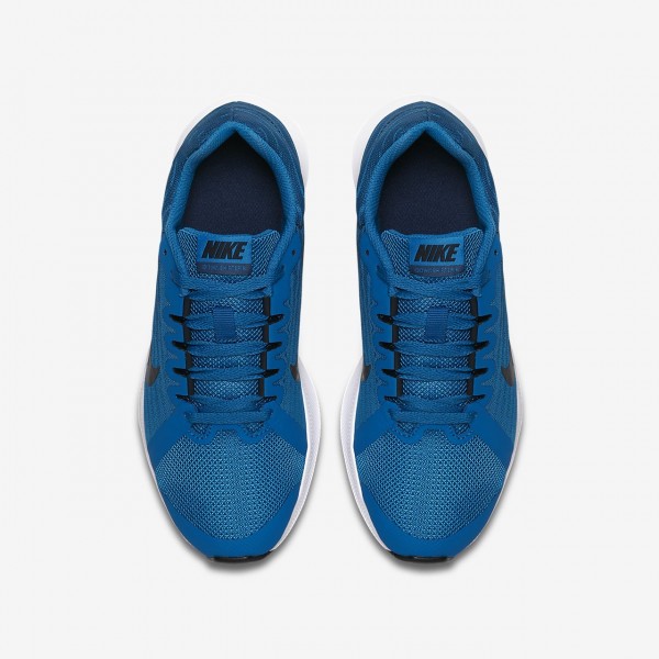 Nike Downshifter 8 Laufschuhe Jungen Blau Navy Weiß Dunkelobsidian 148-76737
