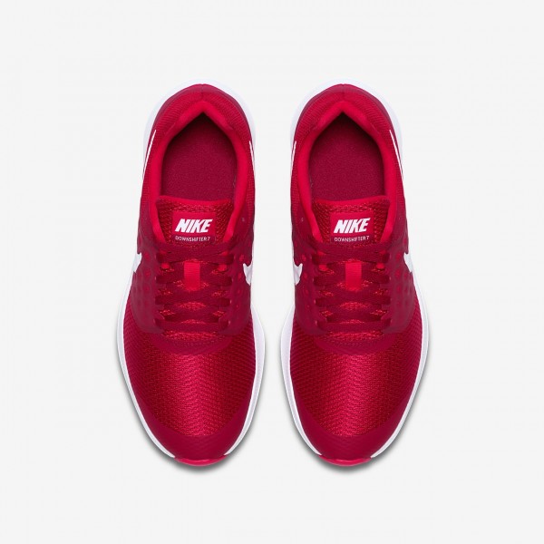 Nike Downshifter 7 Laufschuhe Jungen Rot Weiß 893-76046