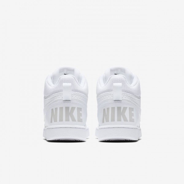 Nike Court Borough Mid Freizeitschuhe Jungen Weiß 253-50738