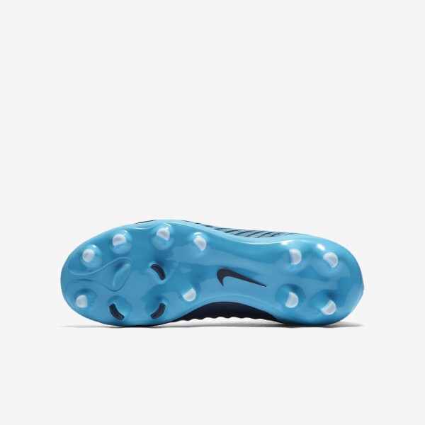 Nike Jr. Magista Onda II Dynamic Fit Fg Fußballschuhe Mädchen Obsidian Blau Weiß 406-84106