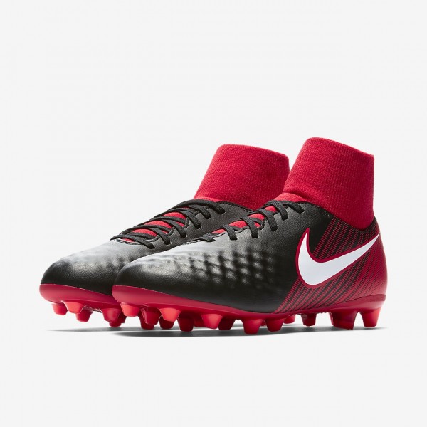 Nike Jr. Magista Onda II Dynamic Fit Ag-pro Fußballschuhe Mädchen Schwarz Rot Weiß 162-77474