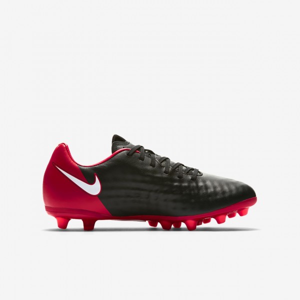 Nike Jr. Magista Onda II Ag-pro Fußballschuhe Mädchen Schwarz Rot Weiß 328-65253
