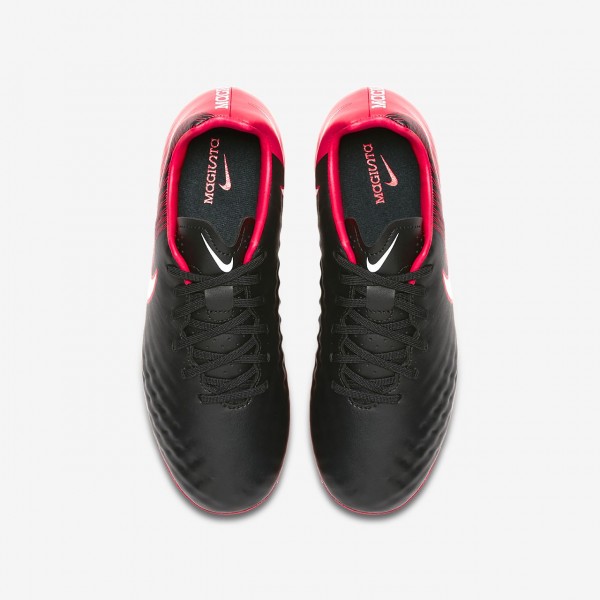 Nike Jr. Magista Onda II Ag-pro Fußballschuhe Mädchen Schwarz Rot Weiß 328-65253