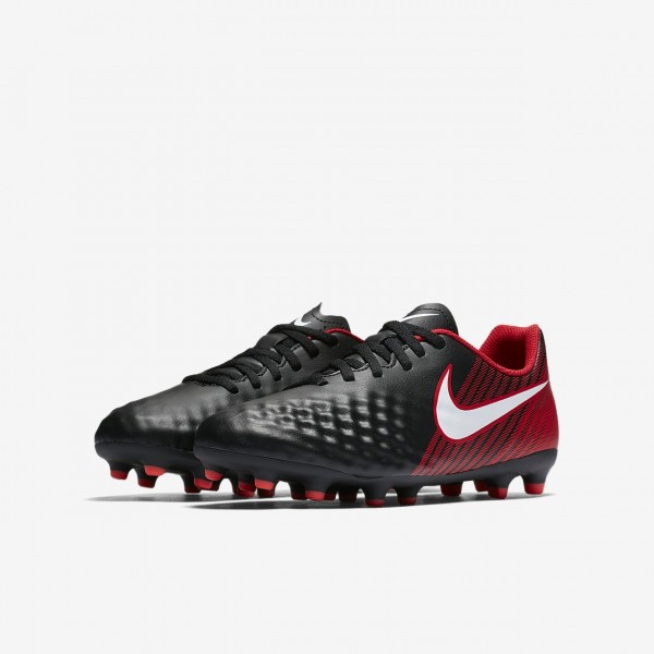 Nike Jr. Magista Ola II Fg Fußballschuhe Mädchen Schwarz Rot Weiß 852-52698
