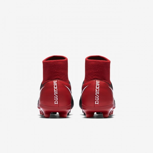 Nike Jr. Magista Onda II Dynamic Fit Fg Fußballschuhe Mädchen Schwarz Rot Weiß 350-68600