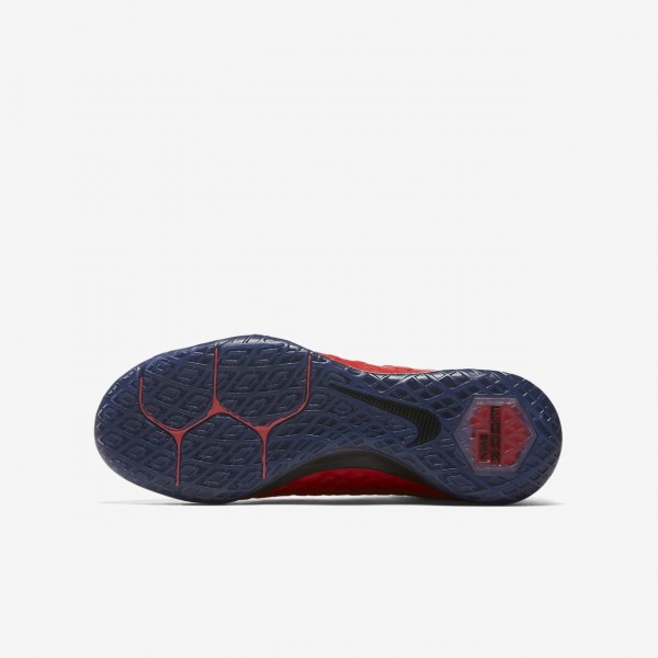 Nike Jr. Hypervenomx Proximo II Dynamic Fit Ic Fußballschuhe Mädchen Rot Schwarz 916-95427