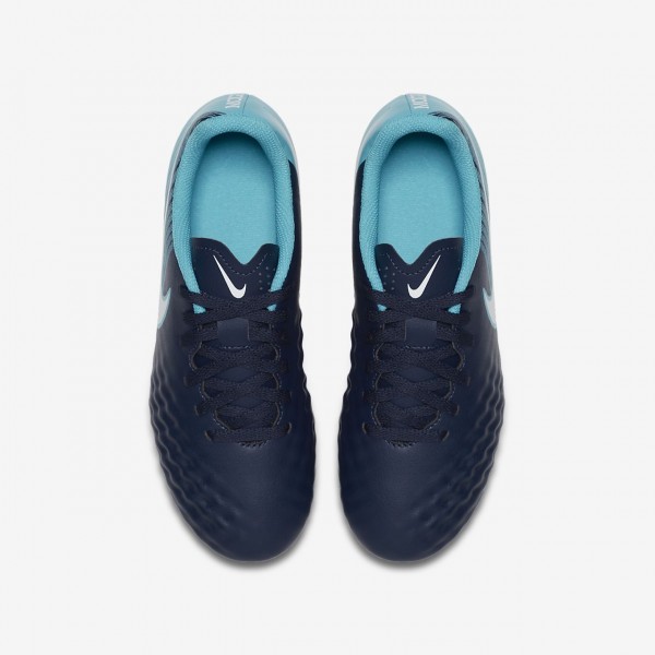 Nike Jr. Magista Ola II Fg Fußballschuhe Mädchen Obsidian Blau Weiß 163-26279