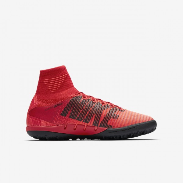 Nike Jr Mercurialx Proximo II Tf Fußballschuhe Mädchen Rot Schwarz 990-82296