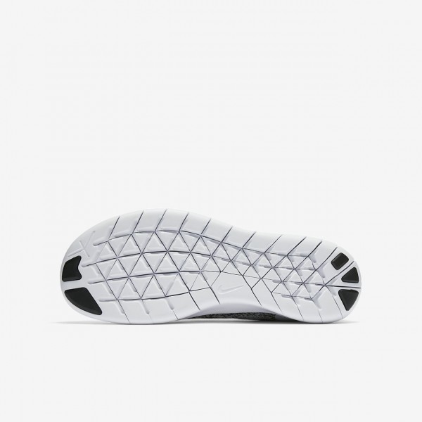 Nike Free Rn 2017 Laufschuhe Mädchen Grau Pink Weiß Schwarz 826-68700