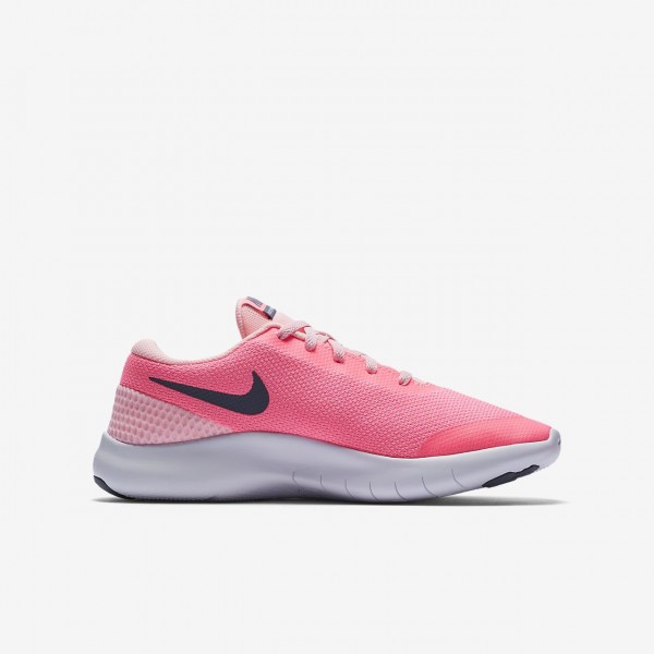 Nike Flex Experience Run 7 Laufschuhe Mädchen Rosa Weiß Hellgrau 245-39932