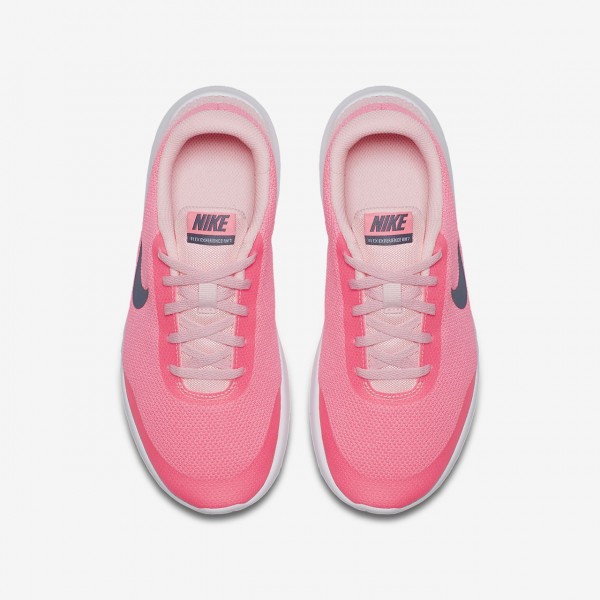 Nike Flex Experience Run 7 Laufschuhe Mädchen Rosa Weiß Hellgrau 245-39932