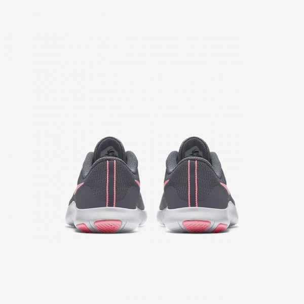 Nike Flex Contact Laufschuhe Mädchen Hellgrau Weiß Rosa 784-68750