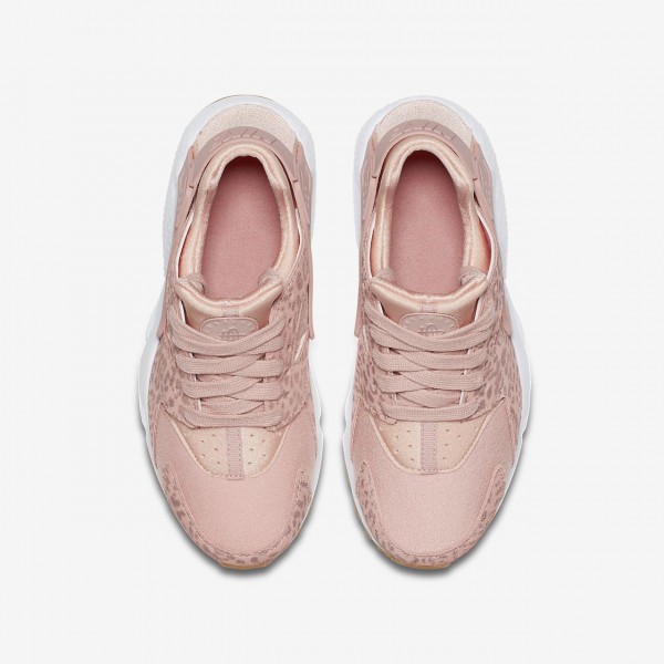 Nike Huarache Se Freizeitschuhe Mädchen Rosa Hellbraun Weiß Pink 820-55446