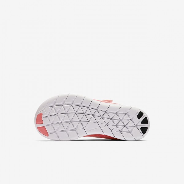 Nike Free Rn 2017 Laufschuhe Mädchen Pink Weiß Metallic Weiß 449-14460