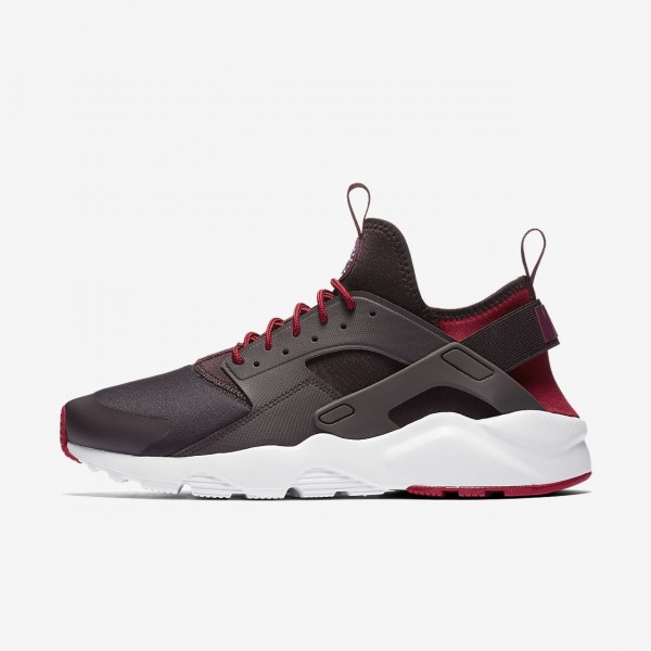 Nike Air Huarache Ultra Freizeitschuhe Herren Rot Weiß Bordeaux 258-41408