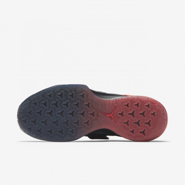 Nike Air Jordan Trainer 2 Flyknit Trainingsschuhe Herren Schwarz Orange 975-26317