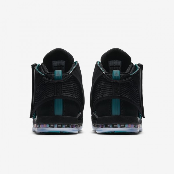 Nike Air Jordan 16 Retro Outdoor Schuhe Herren Schwarz Grün Lila Metallic Silber 811-29862