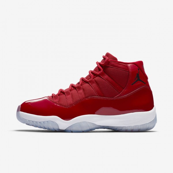 Nike Air Jordan XI Retro Freizeitschuhe Herren Rot...