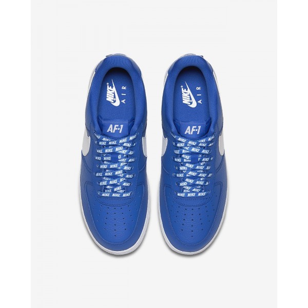 Nike Air Force 1 low 07 Nba Freizeitschuhe Herren Königsblau Weiß 756-92194