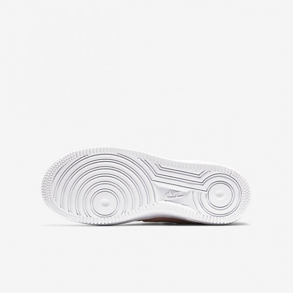 Nike Air Force 1 Lv8 Freizeitschuhe Herren Rosa Weiß Pink 275-41102