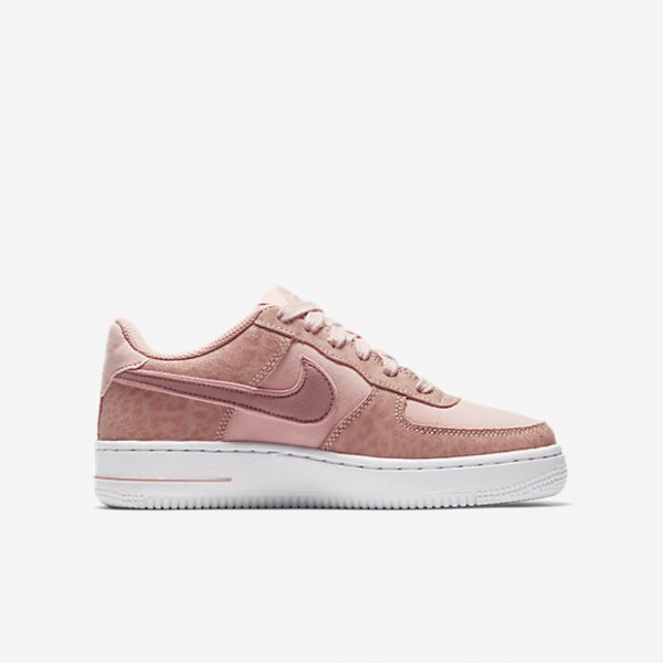 Nike Air Force 1 Lv8 Freizeitschuhe Herren Rosa Weiß Pink 275-41102