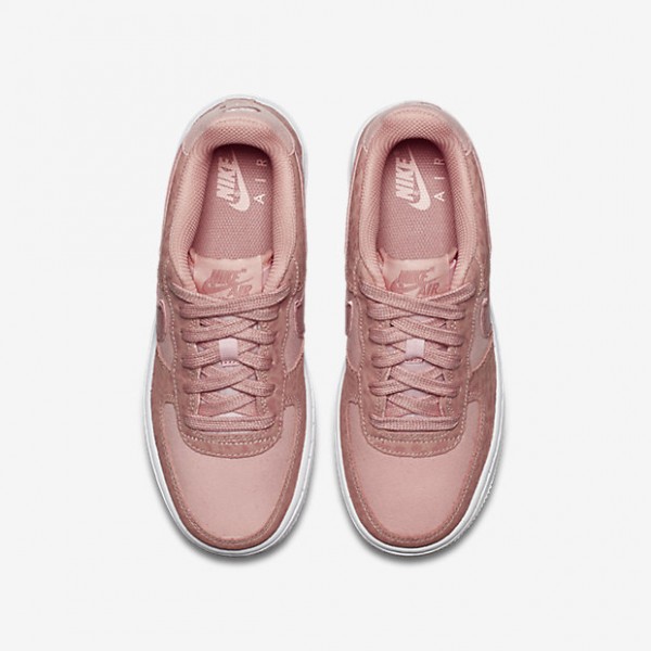 Nike Air Force 1 Lv8 Freizeitschuhe Herren Rosa Weiß Pink 275-41102