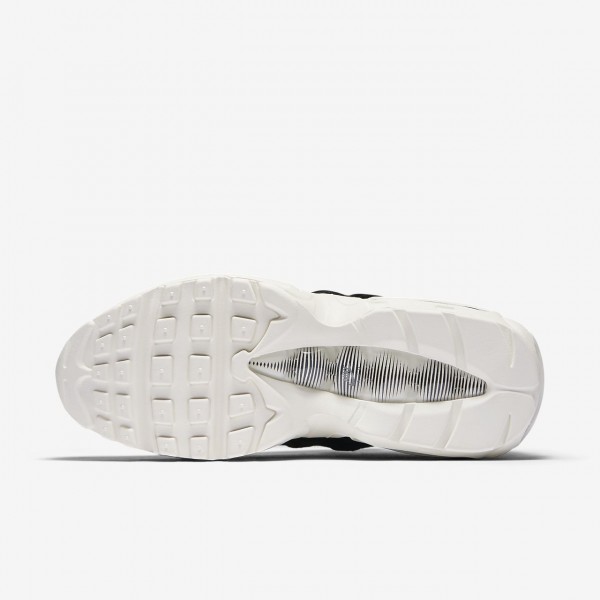 Nike Air Max 95 Lx Freizeitschuhe Damen Schwarz Dunkelgrau Weiß Schwarz 740-48771