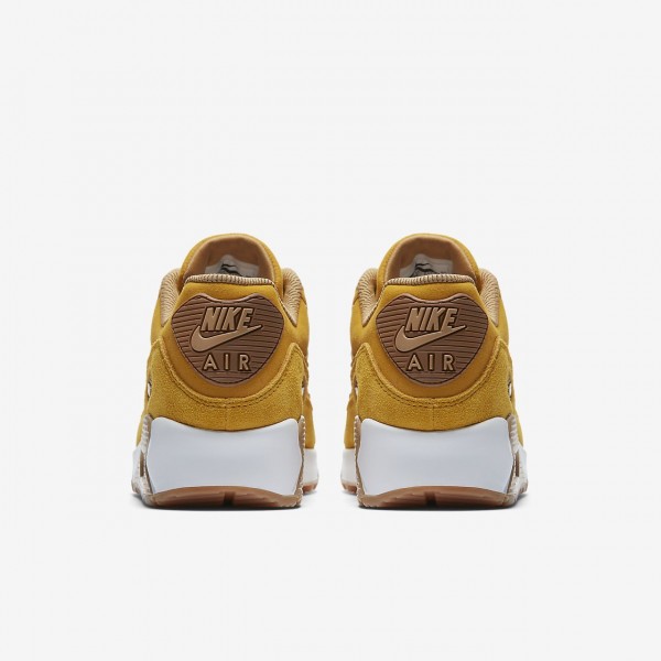Nike Air Max 90 Ns Se Freizeitschuhe Damen Gelb Gold Hellbraun 303-10556