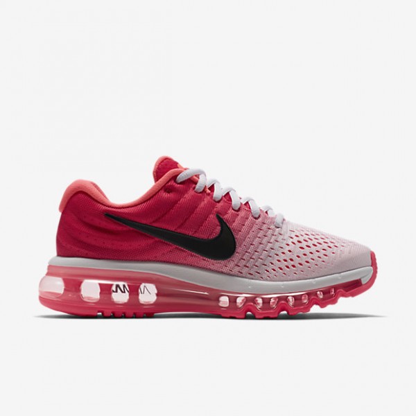 Nike Air Max 2017 Laufschuhe Damen Weiß Rosa Schwarz 416-59054