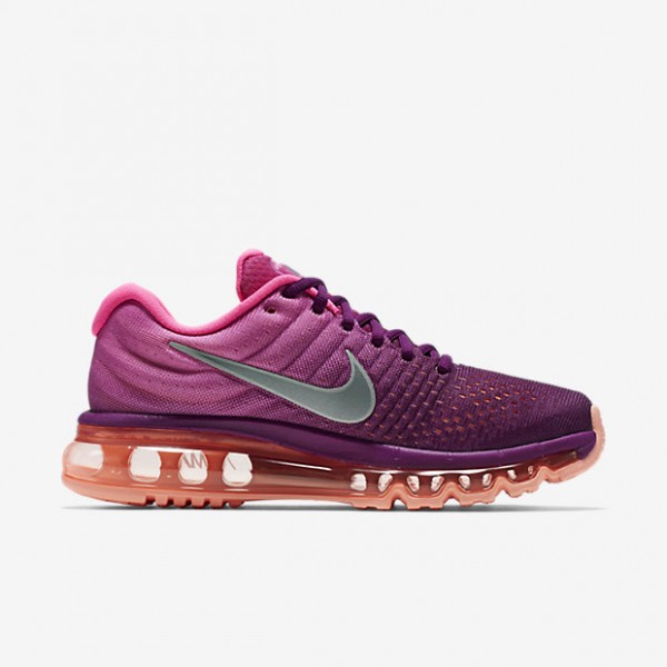Nike Air Max 2017 Laufschuhe Damen Lila Pink Weiß 758-59774