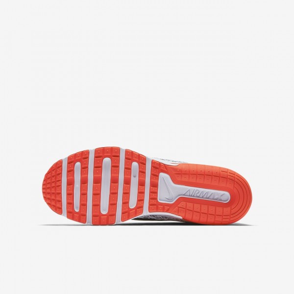 Nike Air Max Sequent 2 Laufschuhe Jungen Weiß Rot Grau Schwarz 413-90778