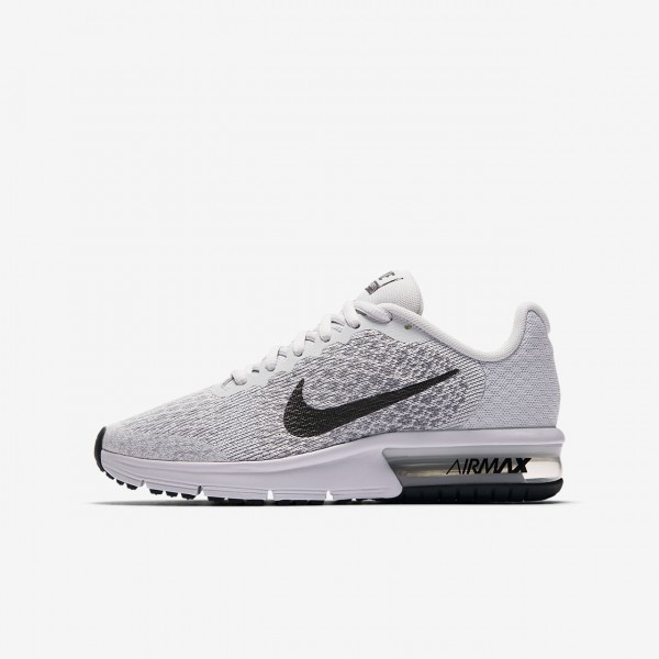 Nike Air Max Sequent 2 Laufschuhe Jungen Platin Gr...