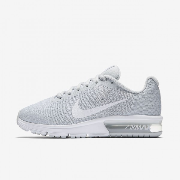Nike Air Max Sequent 2 Laufschuhe Jungen Platin Gr...