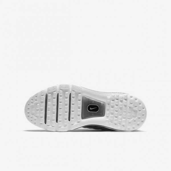 Nike Air Max 2017 Laufschuhe Jungen Schwarz Weiß 609-67202