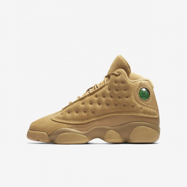 Nike Air Jordan 13 Retro Freizeitschuhe Jungen Gol...