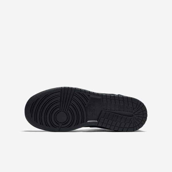 Nike Air Jordan 1 Mid Outdoor Schuhe Jungen Schwarz Weiß 278-13190