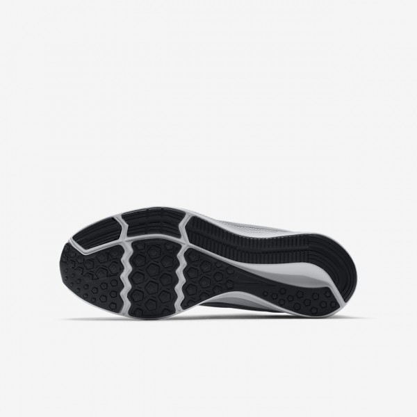 Nike Downshifter 8 Laufschuhe Mädchen Hellgrau Weiß Metallic Silber 284-33566